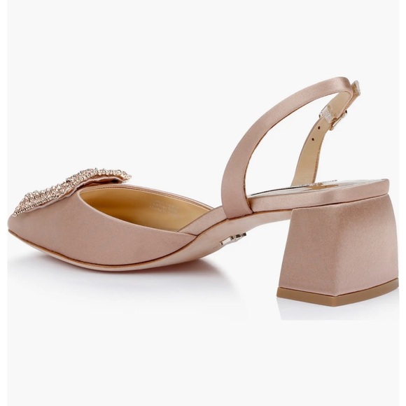 BADGLEY MISCHKA COLLECTION Emmie Slingback Pointed Toe Pump size 6 women - Picture 2 of 14